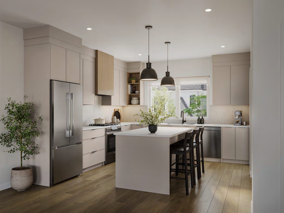 Sand palette kitchen