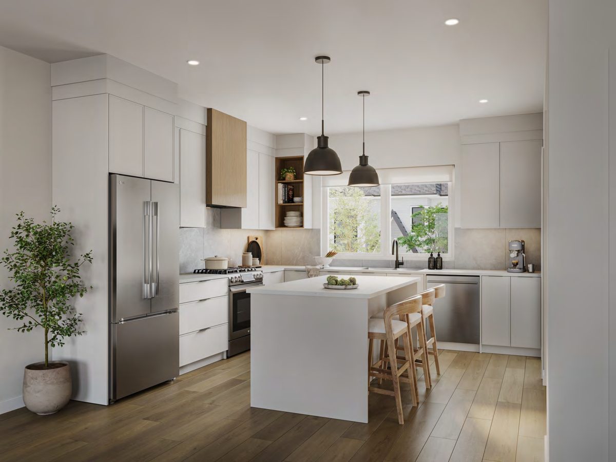 Stone palette kitchen